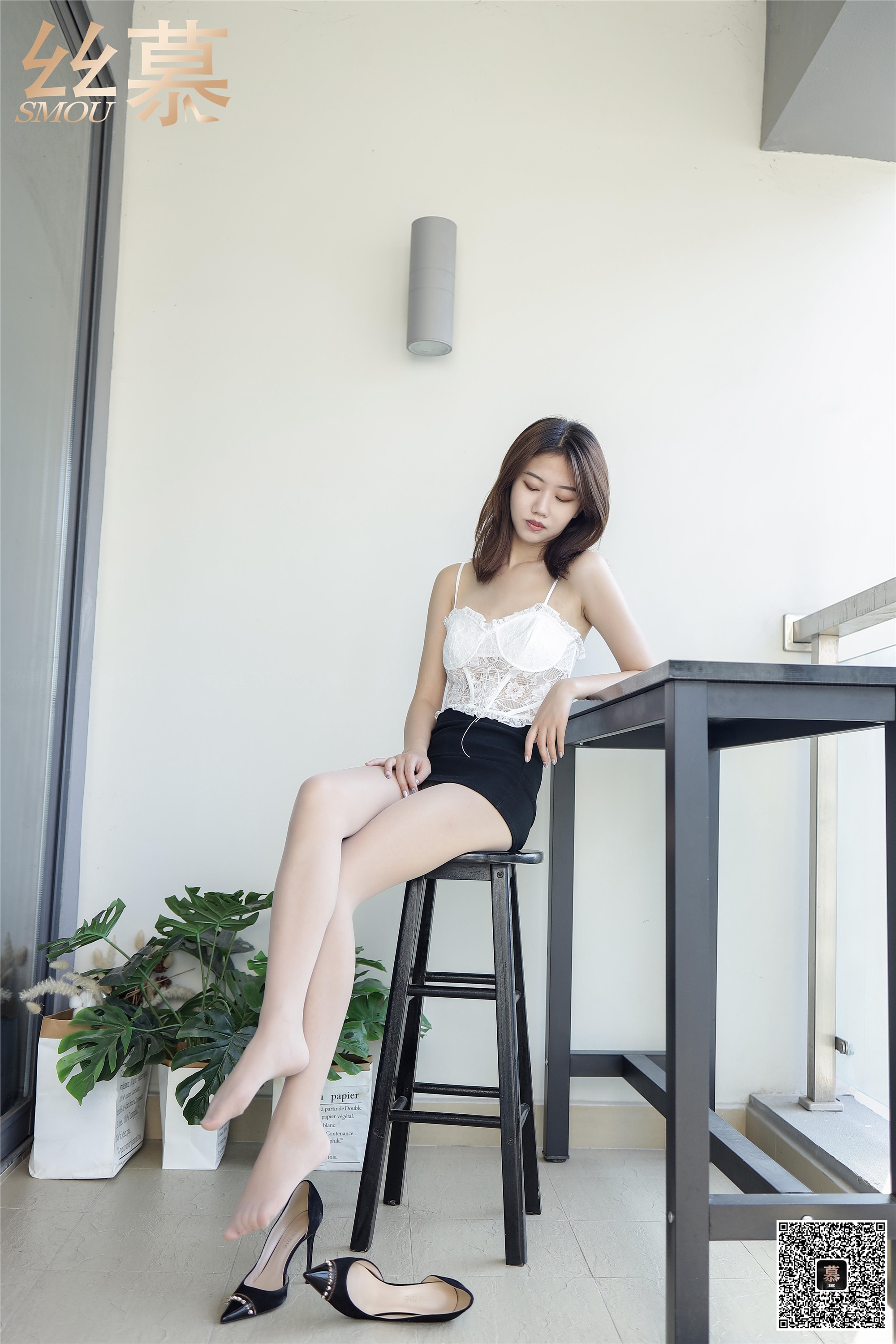 丝慕写真 特写集 TX074 米朵《白色恋人》